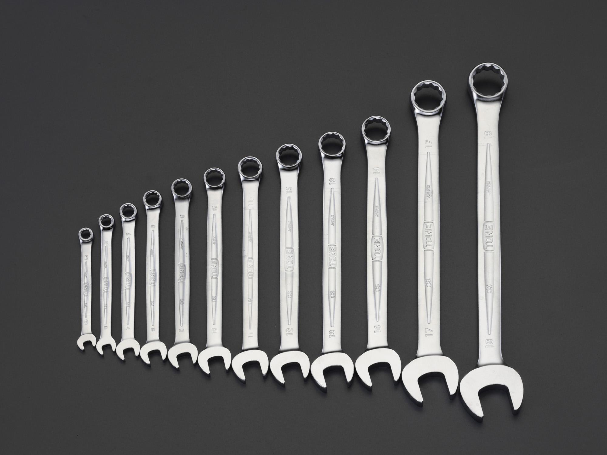ESCO 12-Piece Set/5.5-19mm Open-End Wrench EA614H-120A