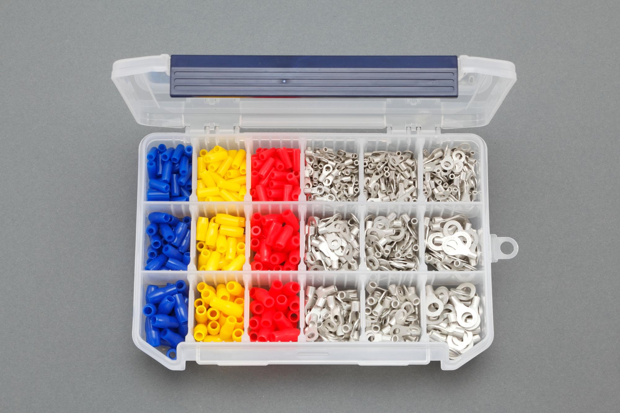 ESCO Bare Crimp Terminal & Insulation Cap Set EA538LG-6