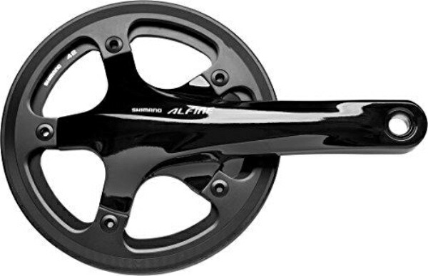 EFCS501CA9C1L Crankset 39T with Guard (Single) 170mm Black