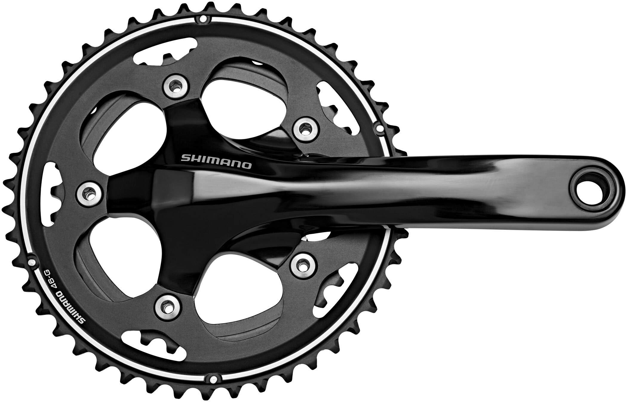 SHIMANO Crankset FC-CX50 Black 46x36T 175mm 10-speed EFCCX50EX66L