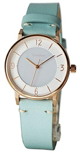 [Grandeur] GRANDEUR Solar Ladies Watch GSW005W (Light Blue)