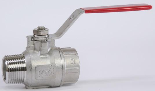 ESCO R1/2xRc1/2 Ball Valve (Stainless Steel) EA470AN-4