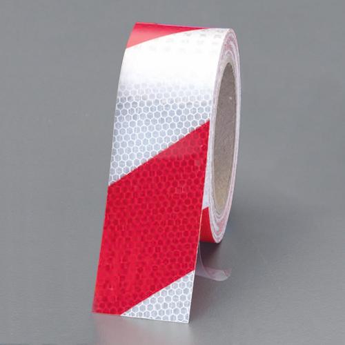 50mm x 9.1m High-Level Reflective Tape (Red/White) EA983G-48