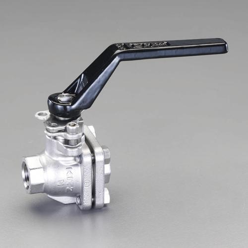 ESCO Rc1・1/4 Ball Valve (Stainless Steel・Full Bore Type) EA470AJ-12