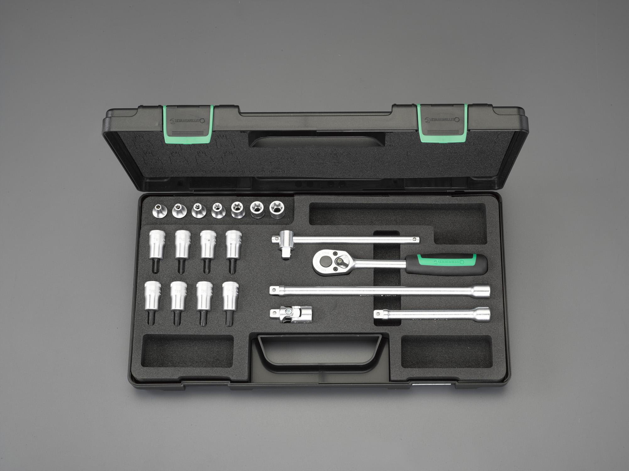 ESCO Torx Wrench Set EA617CC-12A Drive Size: 3/8 inch 20-Piece Set