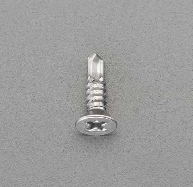 ESCO 4x19mm Self-Tapping Screws (Flat Head/Stainless Steel/1000 pcs) EA949EE-443