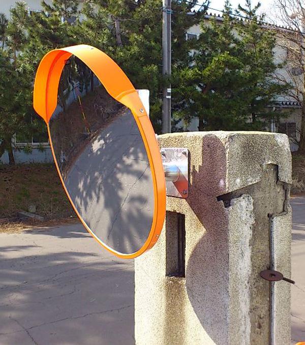 ESCO Convex Mirror (Round, Wall-Mounted/Stainless Steel) φ800mm EA724ZY-102