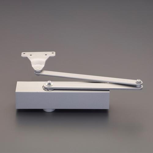 Door closer for doors weighing 65kg or less (Parallel type without stop/Silver) EA951LD-63