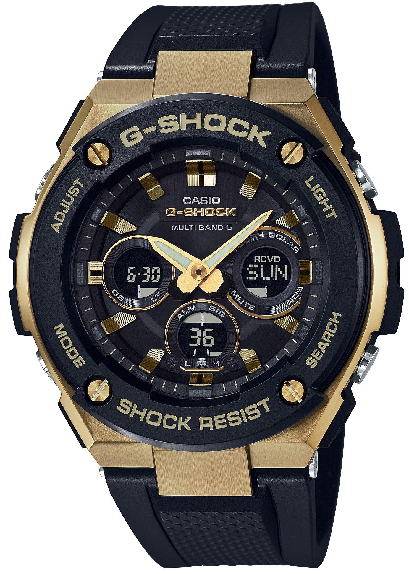 [CASIO] G-SHOCK G-STEEL Radio Solar GST-W300G-1A9JF Men's Watch Black