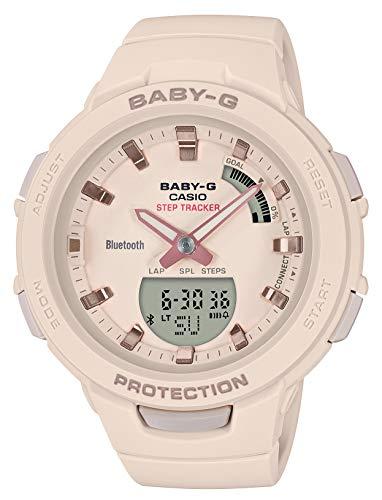 [CASIO] Baby-G FOR SPORTS Wristwatch with Step Counter and Bluetooth BSA-B100-4A1JF Ladies' Beige
