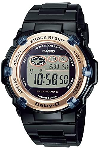 [CASIO] Baby-G Watch Radio-Controlled Solar Super Illuminator Type (High-Brightness LED Light) BGR-3003U-1JF Women's Black