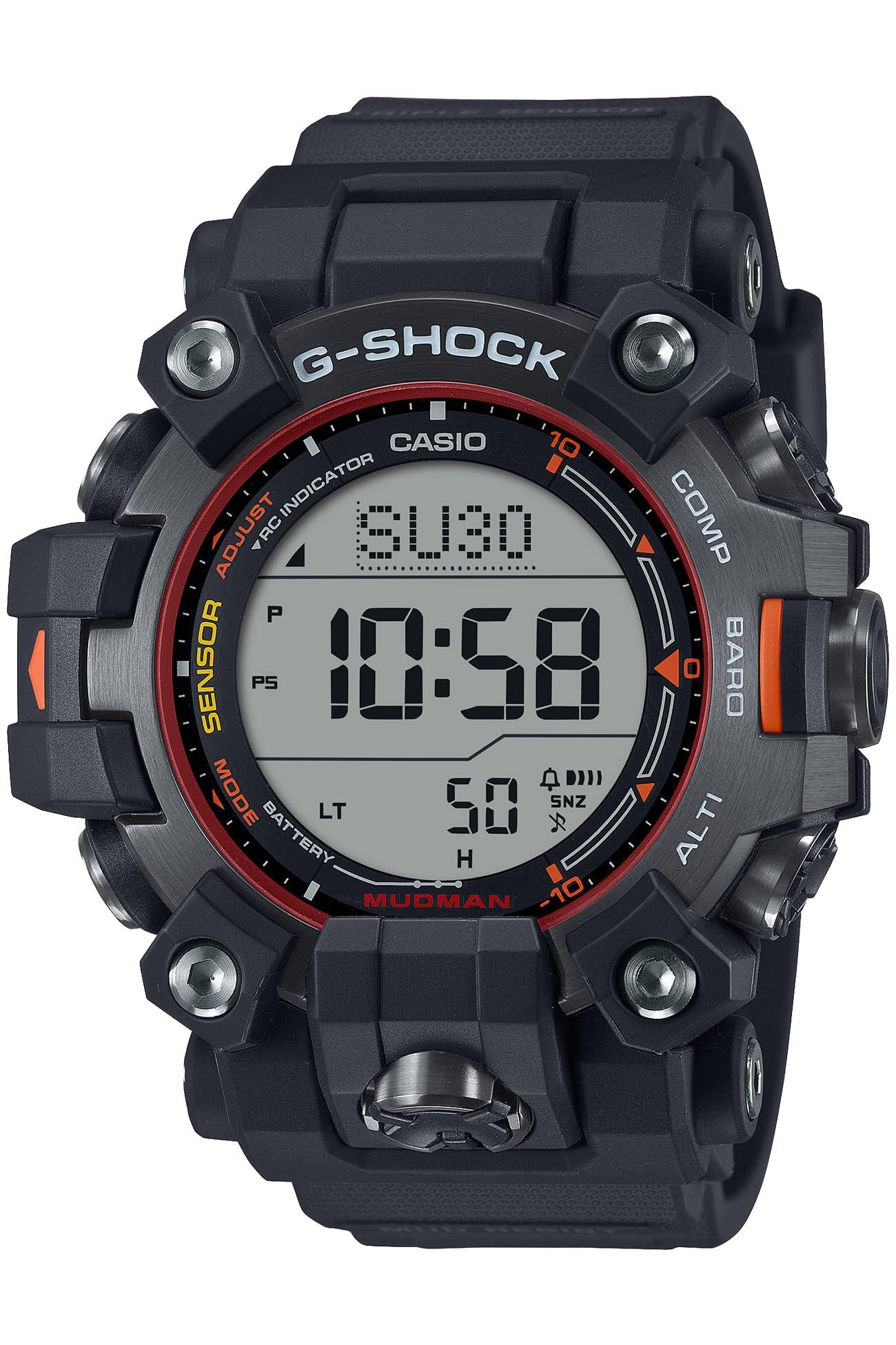 [CASIO] G-SHOCK MUDMAN Radio-Controlled Solar Watch with Biomass Plastic GW-9500MEC-1JF Men's Black