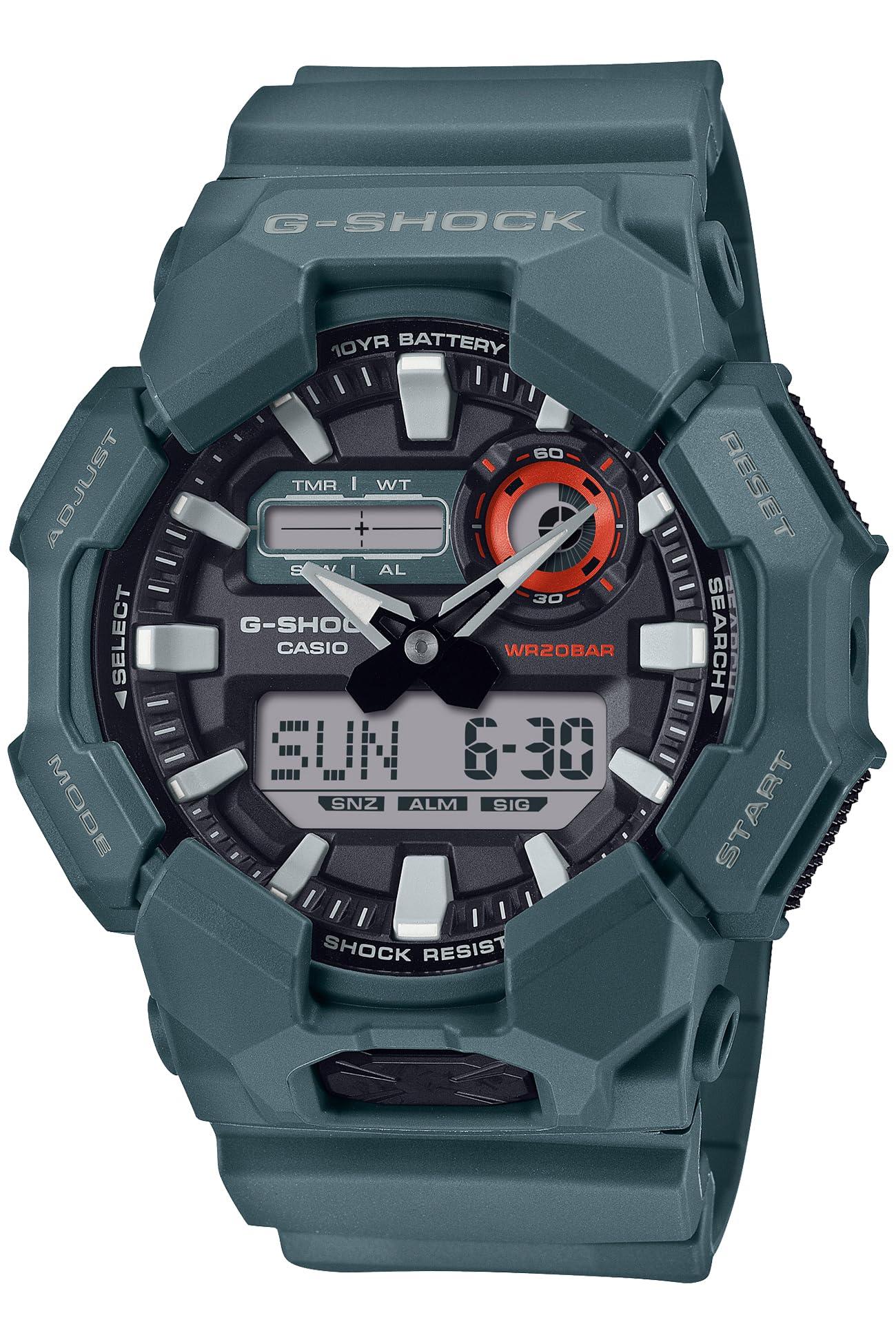 [Casio] G-Shock Watch Long-Life Battery Made with Biomass Plastic GA-010-2AJF Men's Green