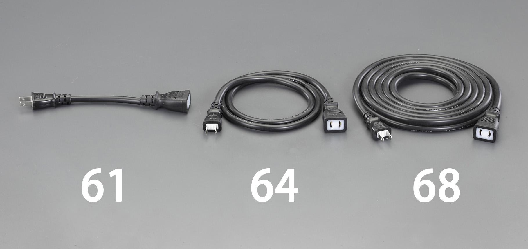 AC125V/15A 20 m Extension Cord (Non-Detachable Type)