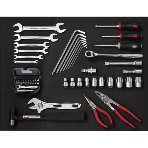 ESCO [56-Piece Set] Tool Set EA612SC-59