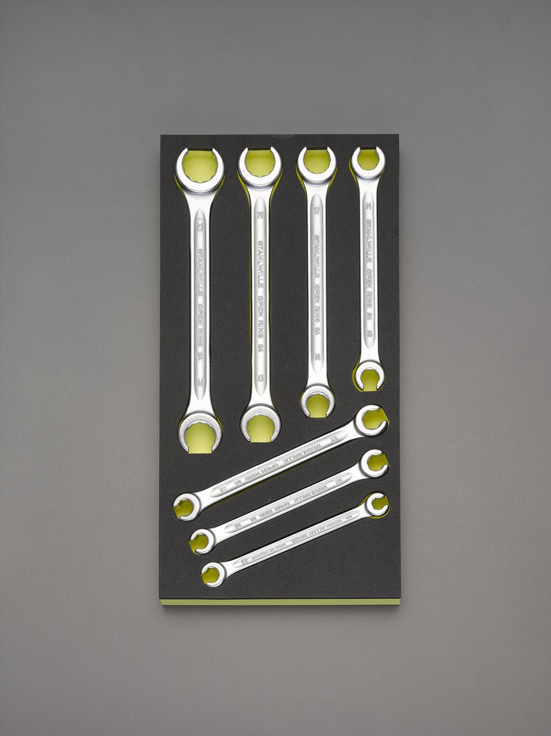 ESCO 7-Piece Set / 8-22mm Open-End Wrench Set EA612TA-4