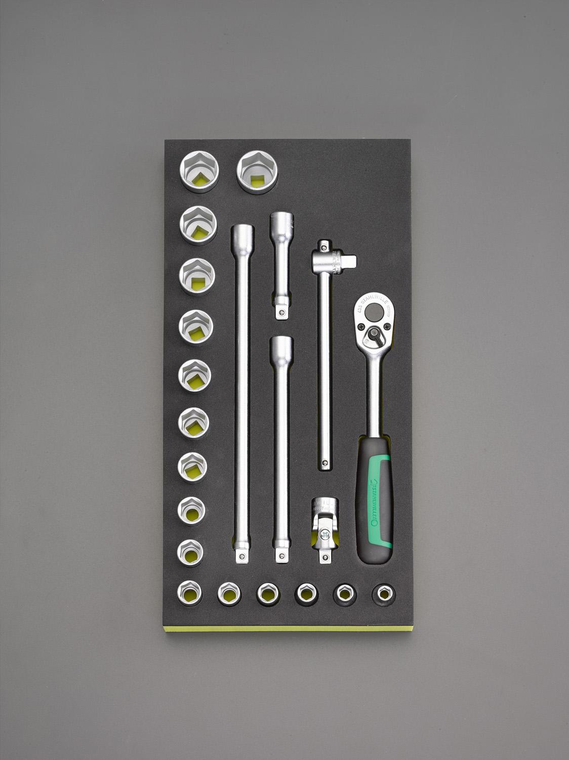 ESCO 3/8-inch Square Drive Socket Wrench Set EA612TA-15