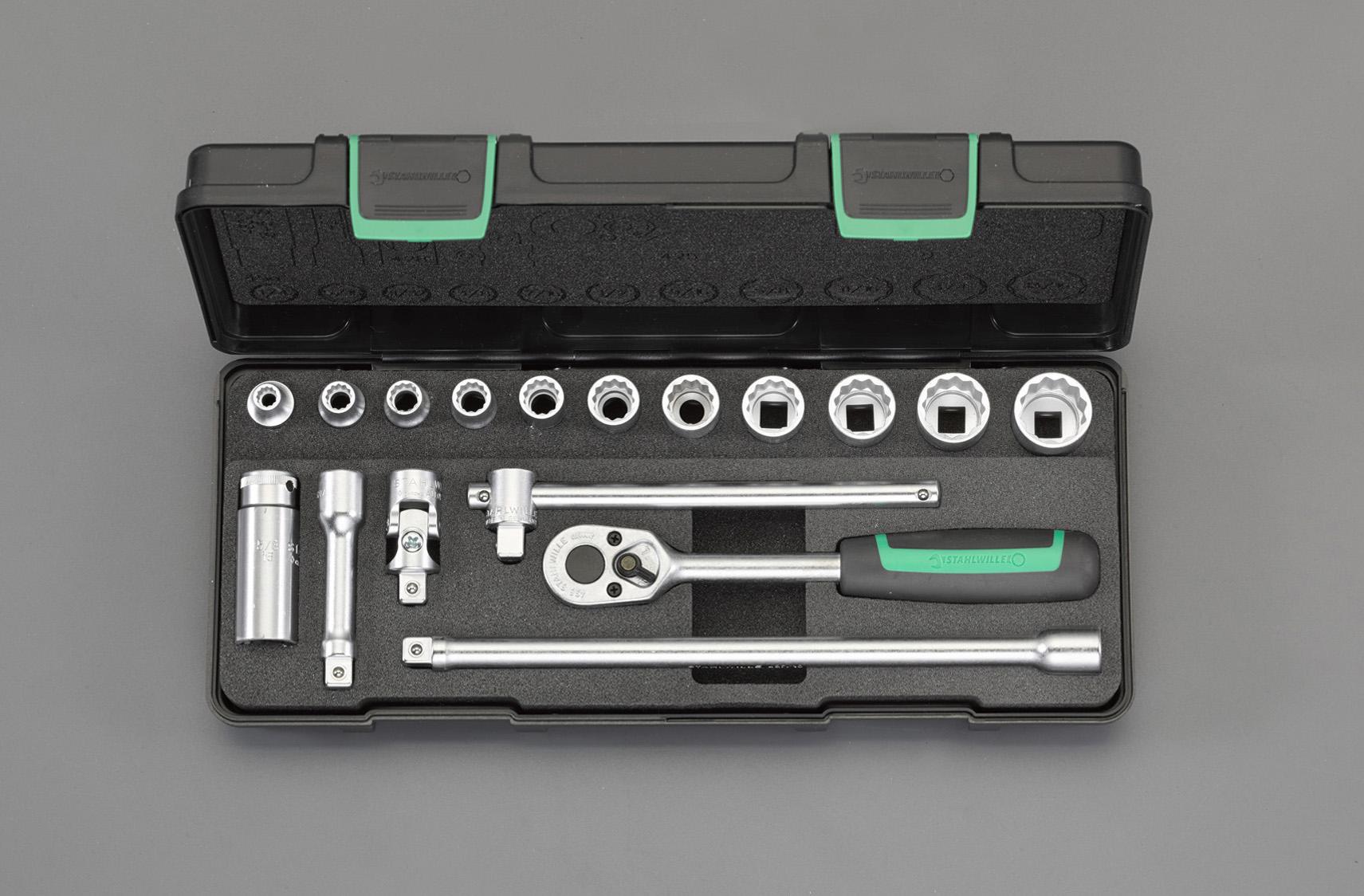 ESCO 3/8" Drive Socket Wrench Set EA617CC-14