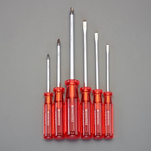 ESCO [+-] Screwdriver Set with Case, 6-Piece EA561PA-101