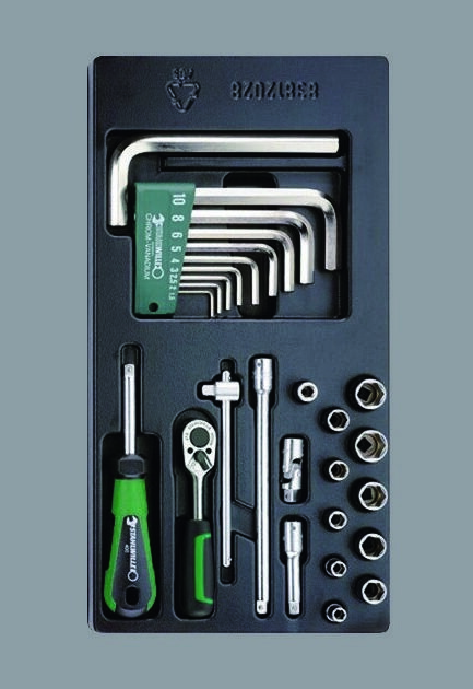 ESCO 1/4" Drive Socket Wrench Set EA612TK-9