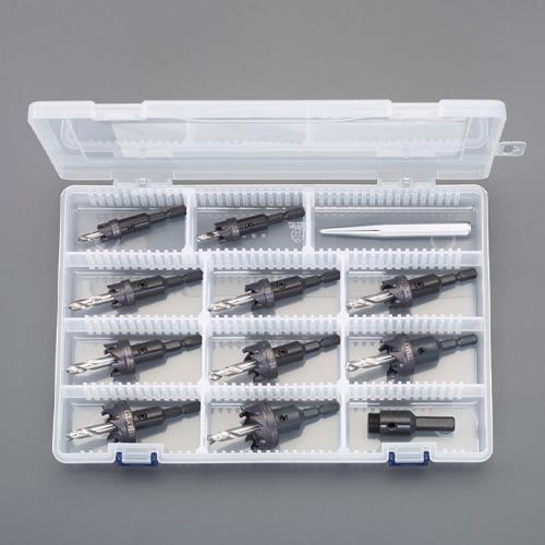 ESCO Hole Saw Set (Hex Shank/Co-HSS) 12-30mm EA824HT-0