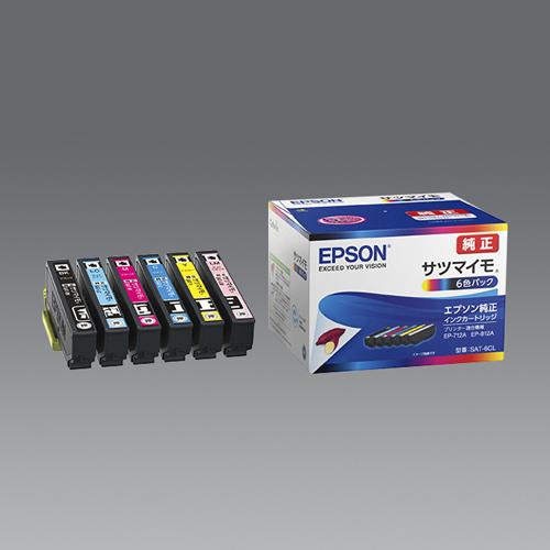 [Epson] Ink Cartridges (6-Color Pack/SAT-6CL)