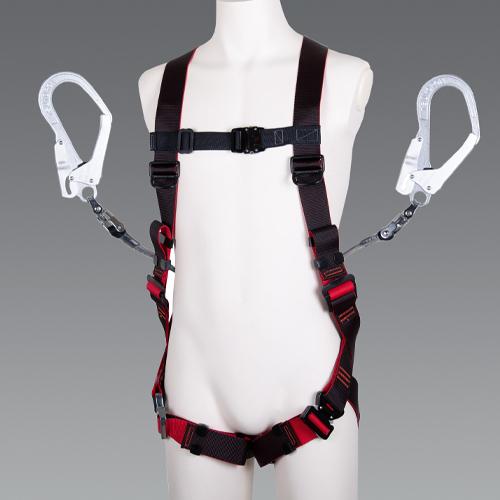 Fall Arrest Device (Full Body Harness with Retractable Twin Lanyard)  18×1, 550mm