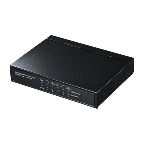 ESCO [5-Port] Switching Hub (PoE-Capable) EA764BY-24