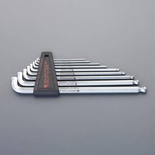 Esco 1.5-10mm/9-Piece Set [Ball Hexagon] Wrench EA573CJ