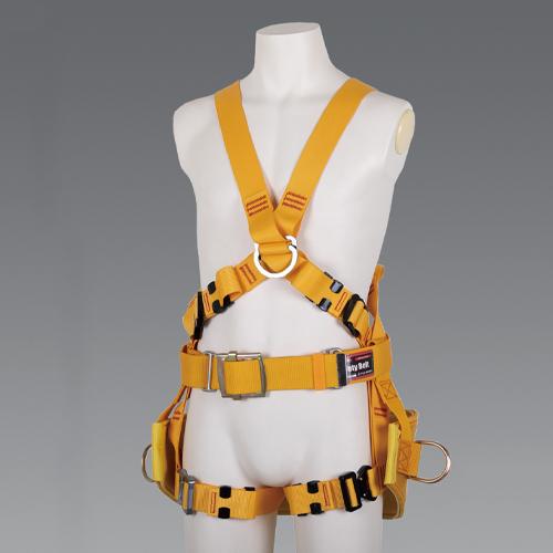 [For Use on Inclined Surfaces] Fall Arrest Device (Full Body Harness) Yellow M