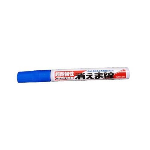 ESCO Oil-Based Weatherproof Marker for Alignment Marking/12-Pack [Blue/Fine Point] EA942CD-124
