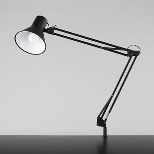 ESCO Lighting Fixture/LED Clamp-On/Black AC100V/7.2W E26 EA761XD-38