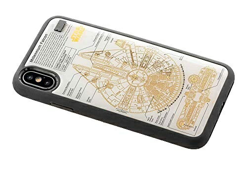 Star Wars FLASH M-FALCON Circuit Board Art iPhone X Case White