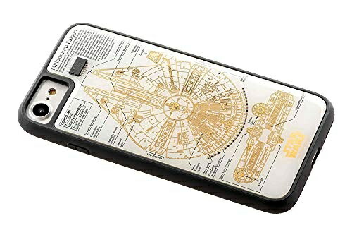 Star Wars FLASH M-FALCON Circuit Board Art iPhone 7/8 Case White