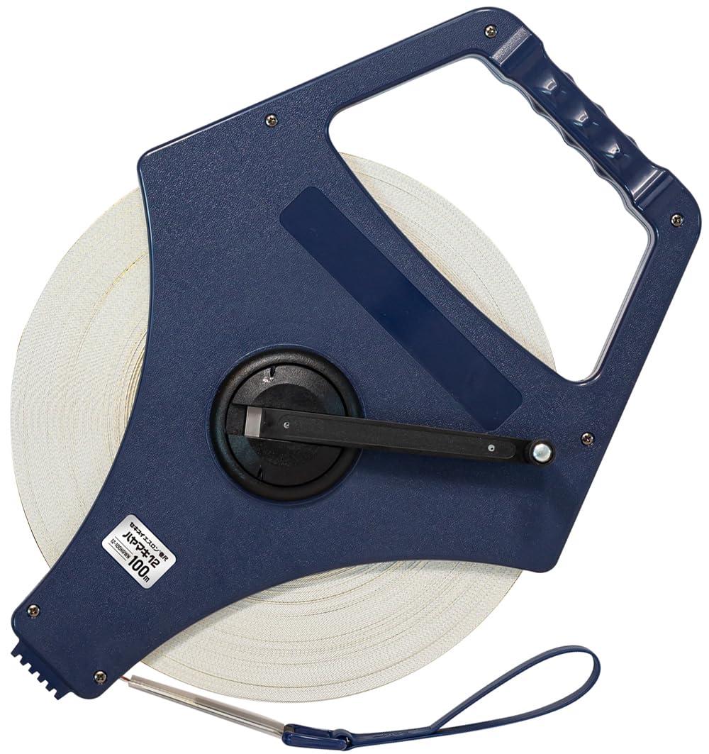 Sekisui Eslon Tape Measure Hayamaki 12 Dual Scale 100m 12100HRWN