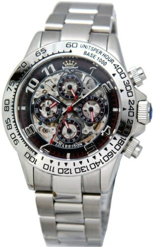 [John Harrison] Wristwatch JH-003RB Silver