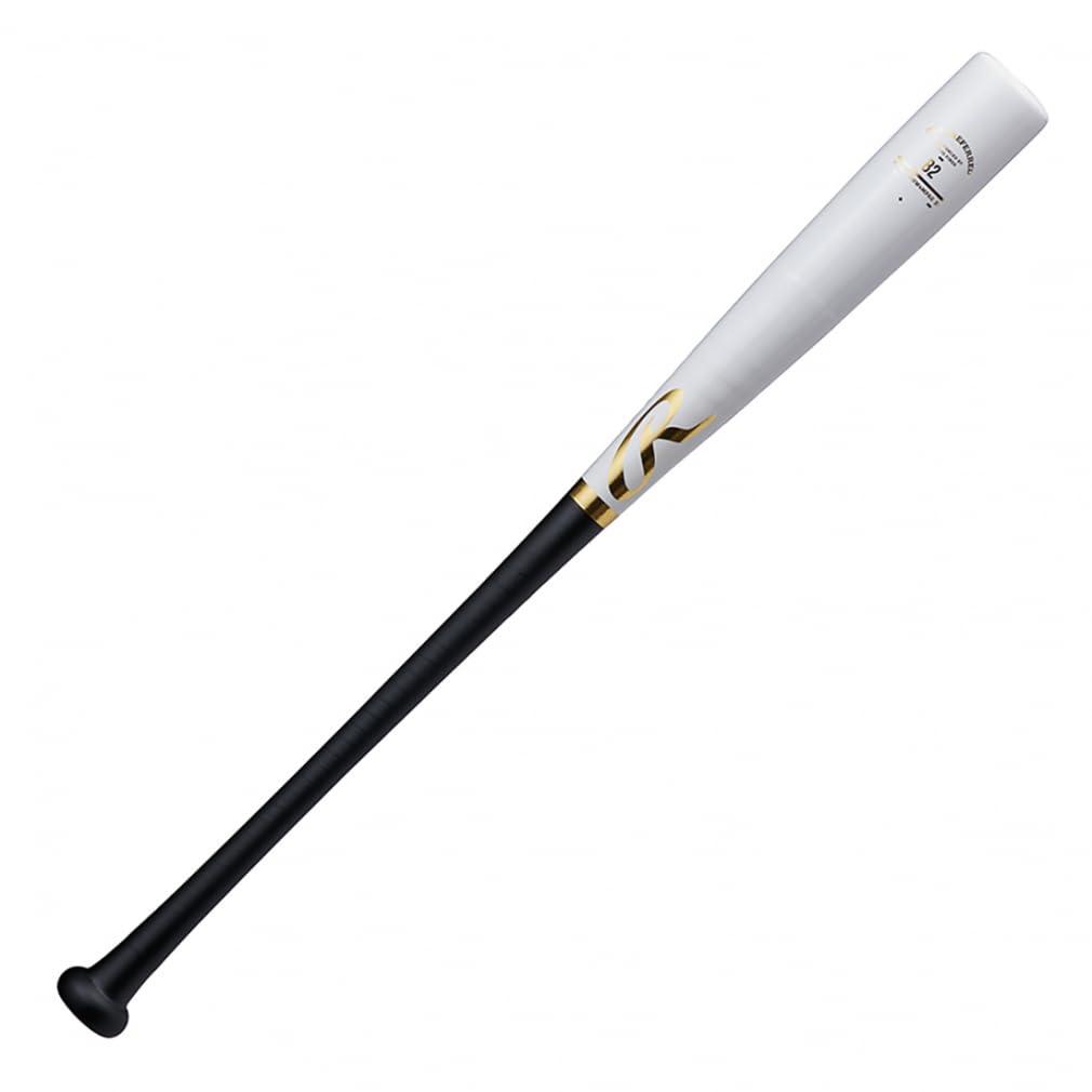 Rawlings Baseball Bat Adult PRO PREFERRED Fiberglass-Wrapped Maple BHW4MPAG White/Black 85cm
