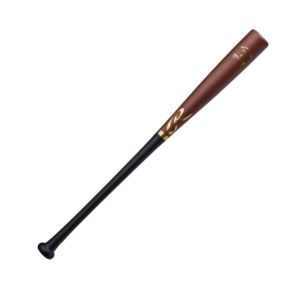 Rawlings Baseball Bat Adult PRO PREFERRED Fiberglass-Wrapped Maple BHW4MPAG Matte Brown/Matte Black 85cm