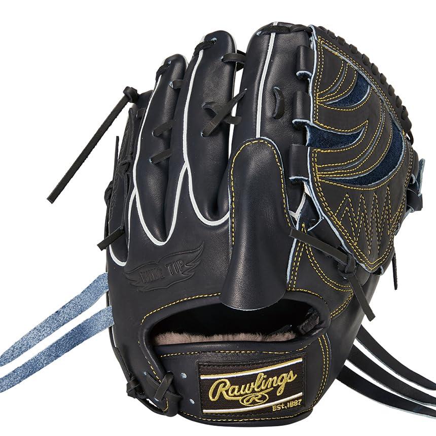Rawlings Baseball Glove, Hardball, Adult Size HOH PREMIUM GH5HPA15W V Black [Pitcher's Glove] Size 11.75 ※Right-handed (Left-hand wear)