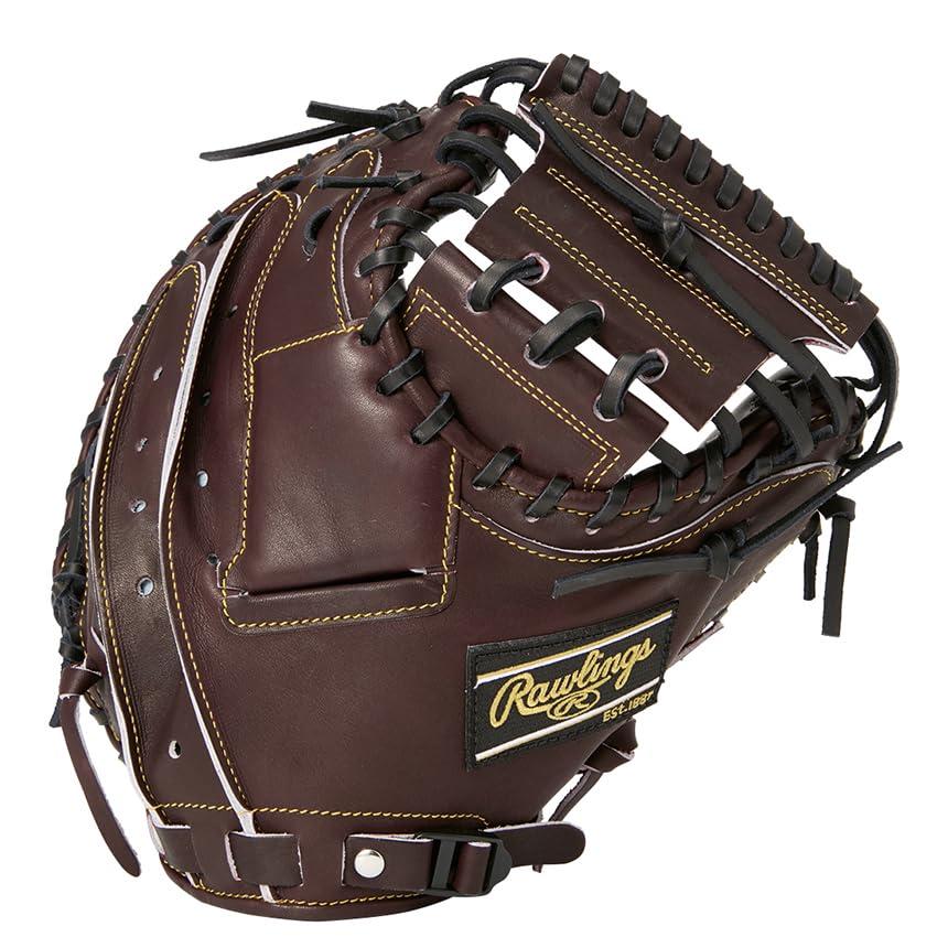 Rawlings Baseball Glove, Hardball, Adult Size HOH PREMIUM GH5HPLAS Burgundy [Catcher's Glove] Size 32.5 ※Right-handed (Left-hand wear)