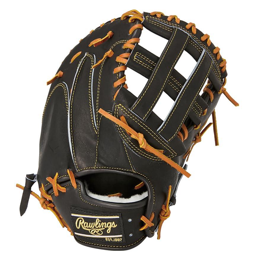 Rawlings Baseball Glove, Hardball, Adult Size HOH JAPAN GH5HJMY4 Black [First Baseman's Glove] Size 11.5 ※Right-handed (Left-hand wear)