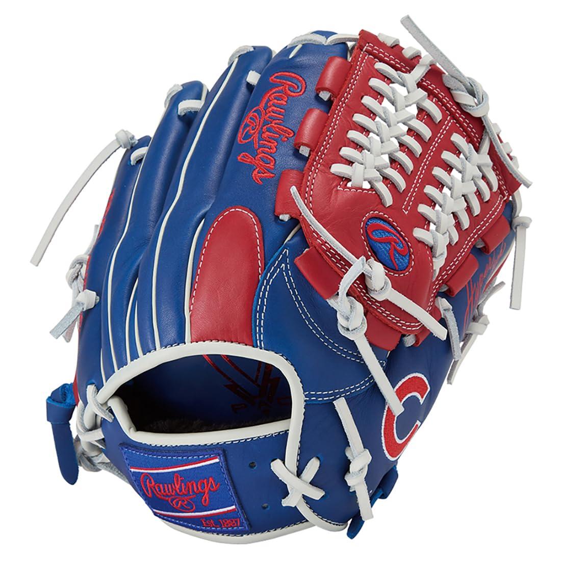 Rawlings Baseball Glove Softball Adult HYPER TECH MLB TEAM GR5HTMCK4MG Cubs [All-Rounder] Size 11.5 ※Right-handed (Left-hand wear)
