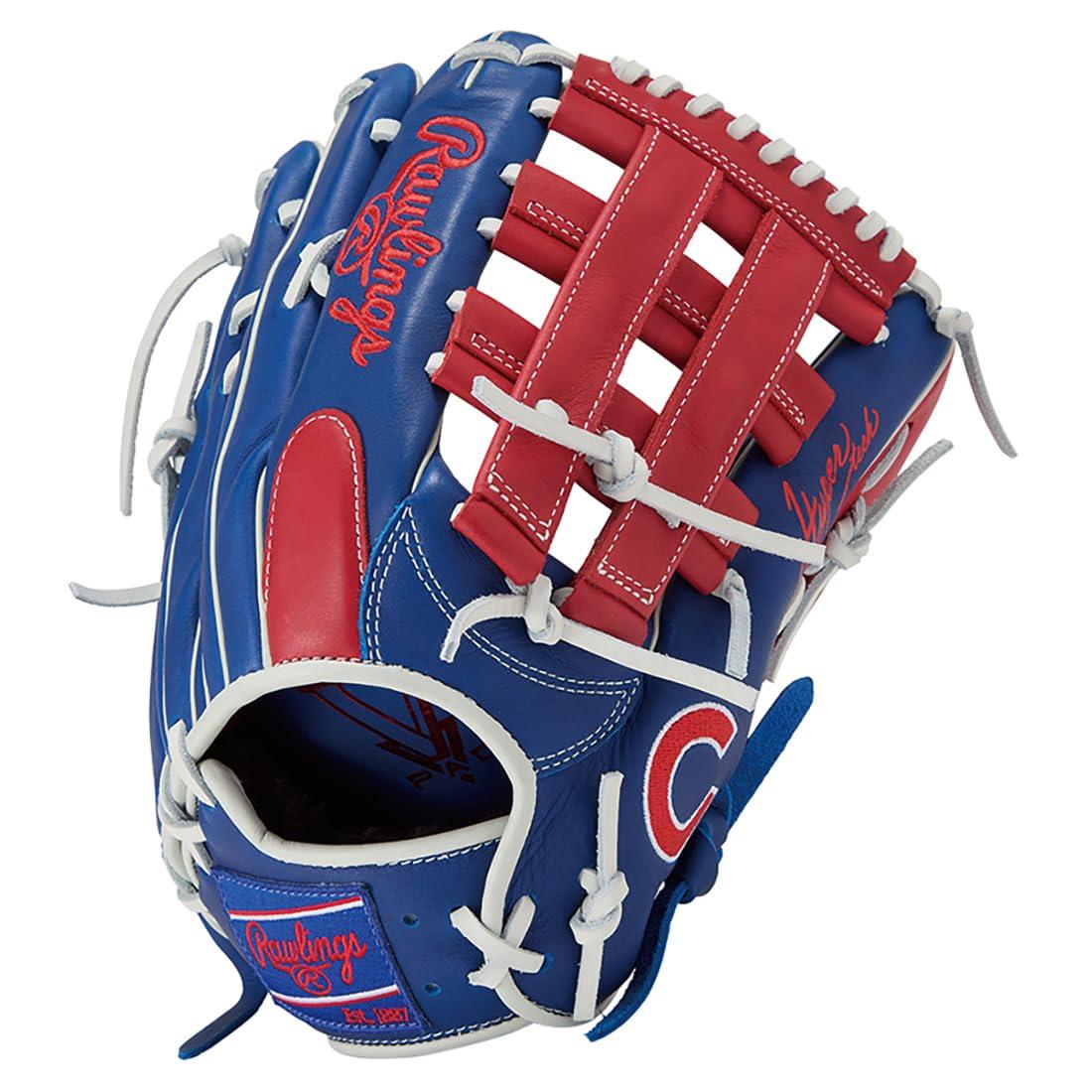 Rawlings Baseball Glove Softball Adult HYPER TECH MLB TEAM GR5HTMB88MG Cubs [Outfielder] Size 12.5 ※Right-handed (Left-hand wear)