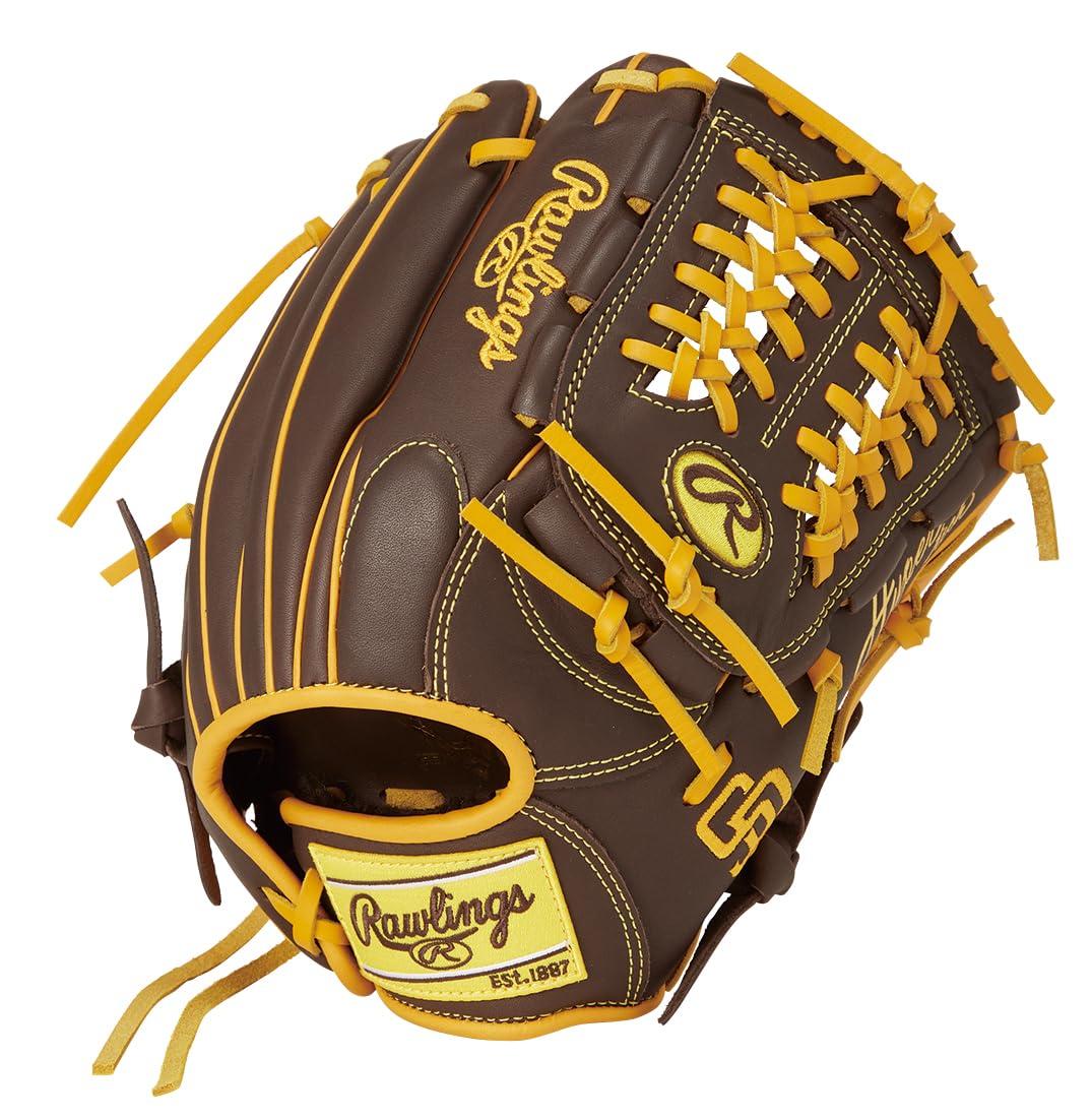 Rawlings Baseball Glove Softball JR. Kids Junior HYPER TECH MLB TEAM GJ5HTMN6L1 Padres [All-Round Use] Size L ※Right-handed (Left-hand wear)