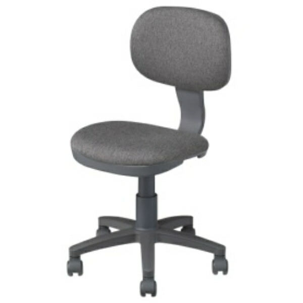 Nakabayashi OA Chair Low Back Gray