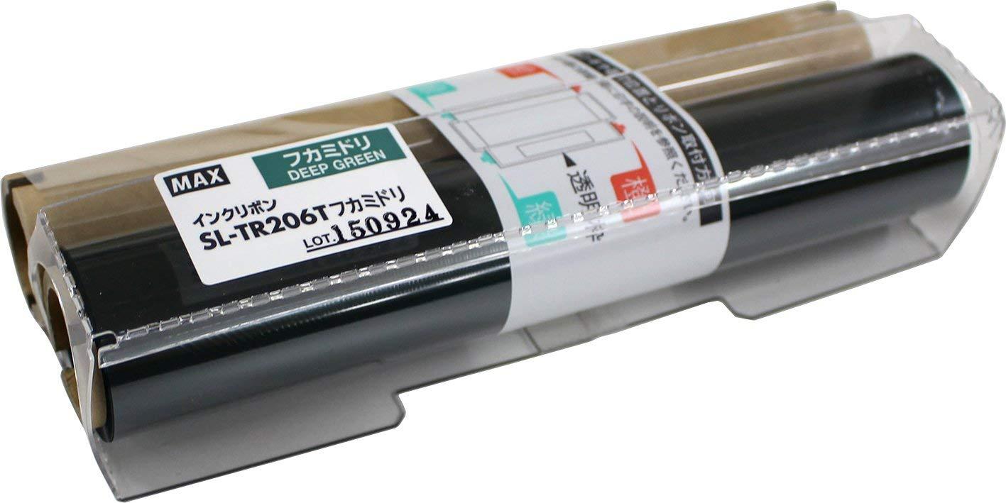 Max Beepop CPM-200 Refill Ink Ribbon Dark Green SL-TR206T