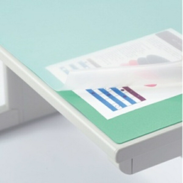 Lion Office Supplies Desk Mat 1590×690mm No.167-PR with Green Mat