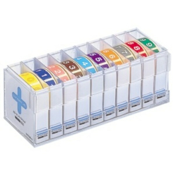 Rihitora Color Number Label M 10-Pack HK753R-Comi