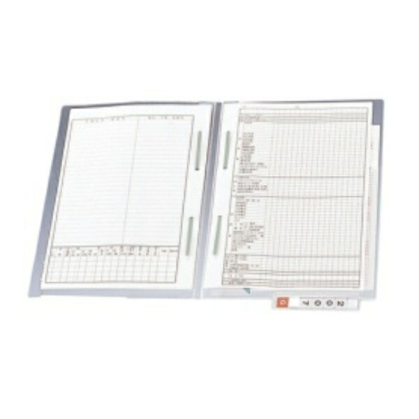 Rihitorabu Chart Folder with Double Zipper, 50 Sheets, A4 Size HK716U