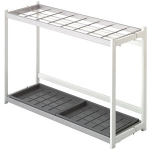 TERAMOTO Folding Umbrella Stand E-Type 24 (Slim Type) White